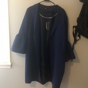 Banana Republic blue coat.
